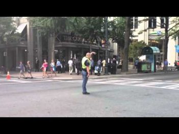 Traffic Cop Breaks Out Michael Jackson Thriller Moves!