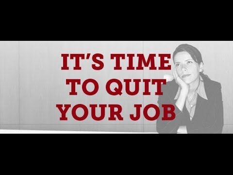 Quit Your Job or Die