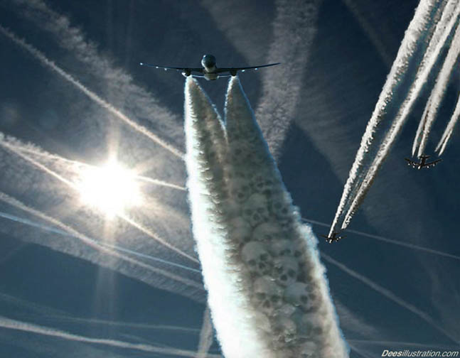 Chemtrail or Contrail: 50 Shades of Spray