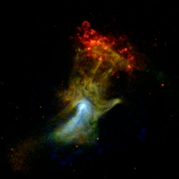 ‘Hand of God’ Spotted by NASA Space Telescope (Photo)
