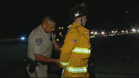 Cop Handcuffs Firefighter For Trying to Protect Crash Victims