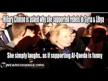 Hillary Clinton Asked Why She Supported Al Qaeda