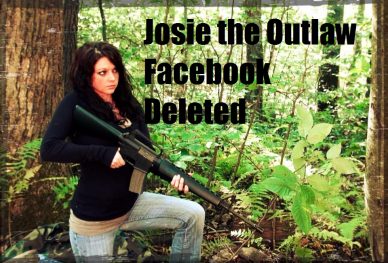 Josie The Outlaw’s Facebook Page Deleted