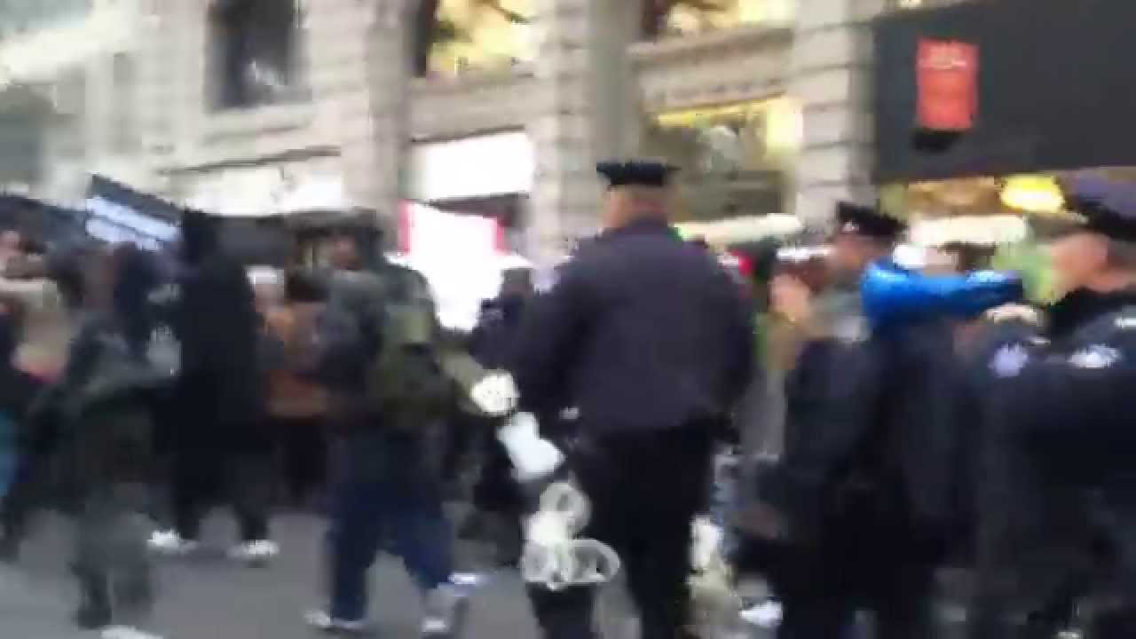 NYPD Picking off and Arresting Black Lives Matter Protestors