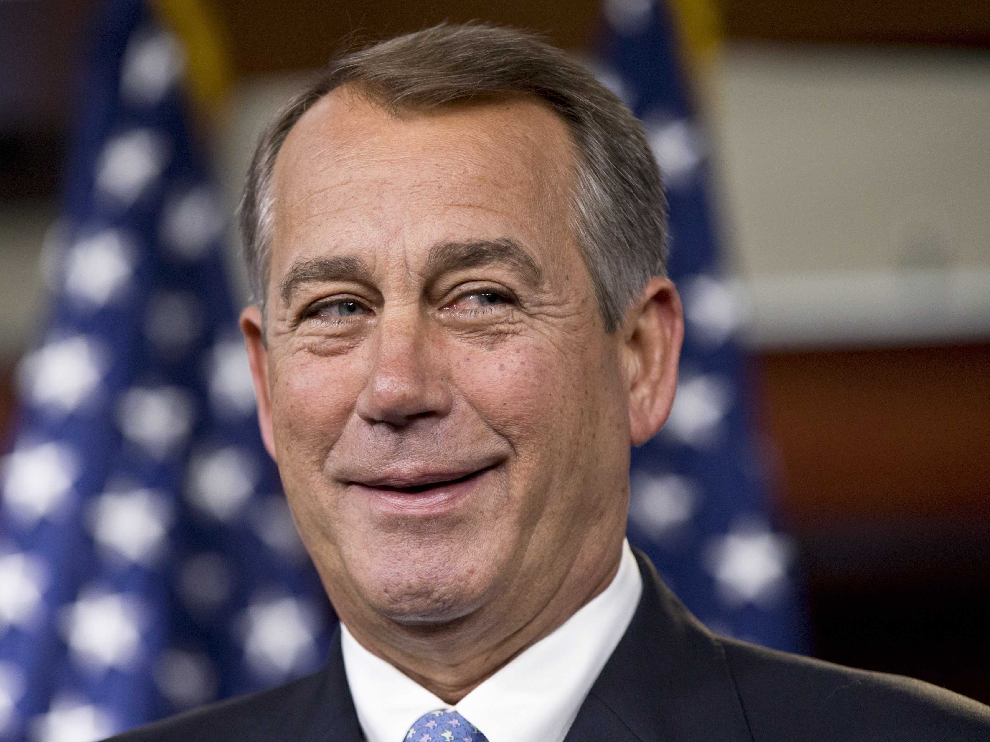 Speaker of the House John Boehner Admits to Bribery