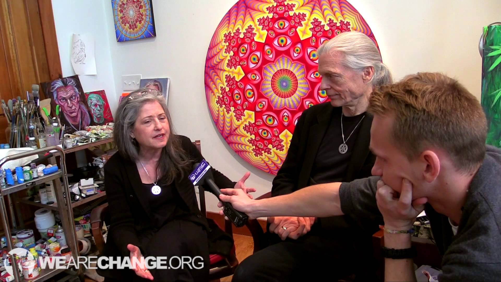 Alex Grey Finally Addresses Obama Painting and All Seeing Eye
