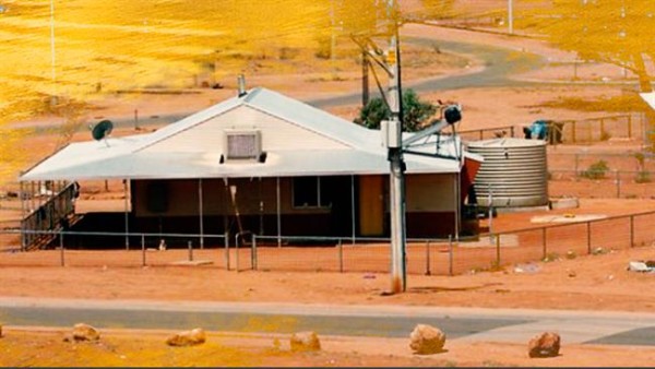 A view of the community of Mimili in the Anangu Pitjantjatjara Yankunytjatjara lands, a local Aboriginal area in northwest South Australia (file photo)