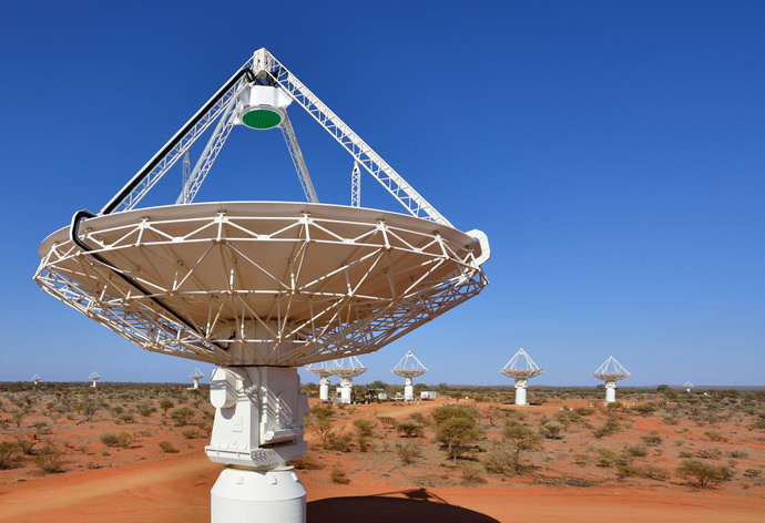 Aussie radio telescope detects signal from galaxy 5 billion light years away
