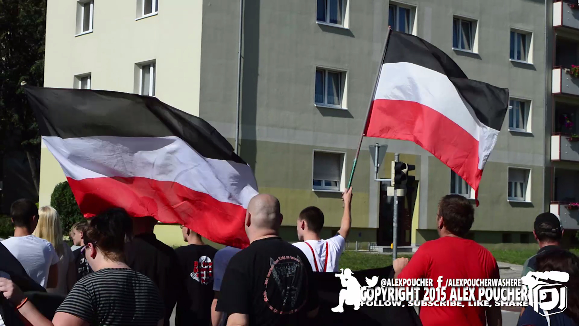 Exclusive Video: #Hoyerswerda Far Right Nationalists Take To The Streets