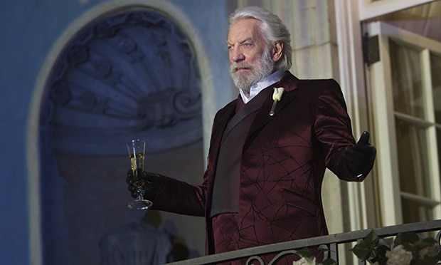 Actor Donald Sutherland: The Hunger Games an Allegory for the United States of America