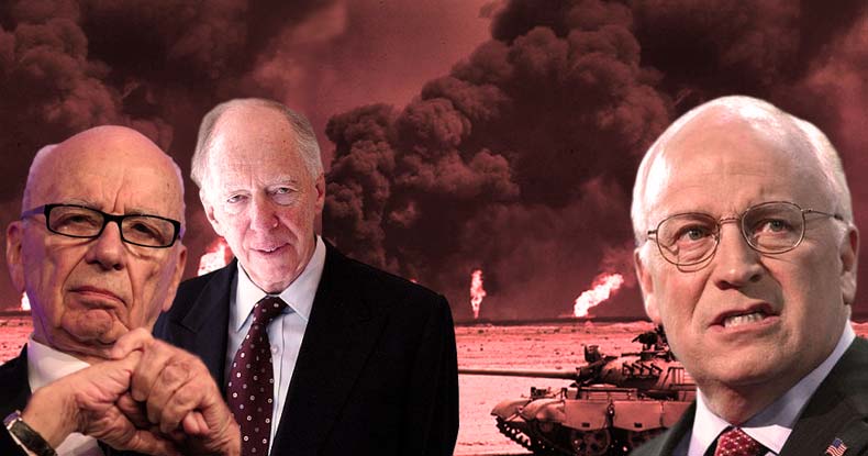 Cheney, Rothschild, and Fox News’ Murdoch to Drill for Oil in Syria, Violating International Law