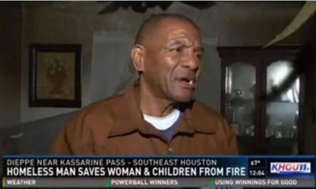 Homeless man saves family from house fire after they gave him a place to stay