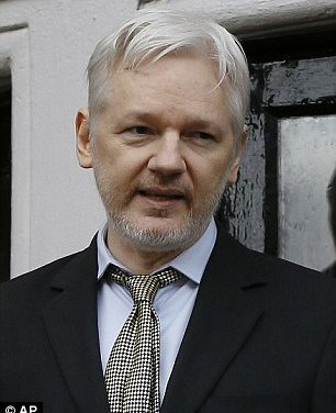 ‘A vote for Hillary is a vote for endless, stupid war’: Julian Assange accuses Clinton of ‘spreading terrorism’ through ‘poor decisions’ in diatribe against US Presidential hopeful