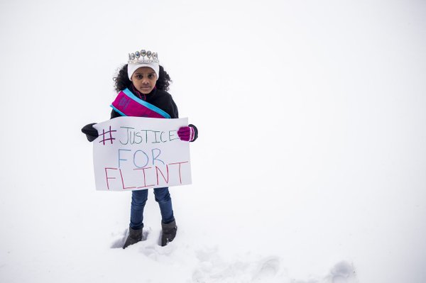 Obama Announces Flint Visit, Michael Moore Responds Promising Riots