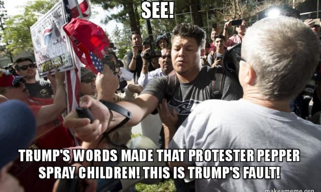 Protester Pepper Sprays 11-Year old and Eight-Year-Old Female Trump Supporters