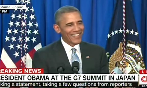 Video: Obama Refuses to Answer Questions About Clinton Controversies at G7 Summit