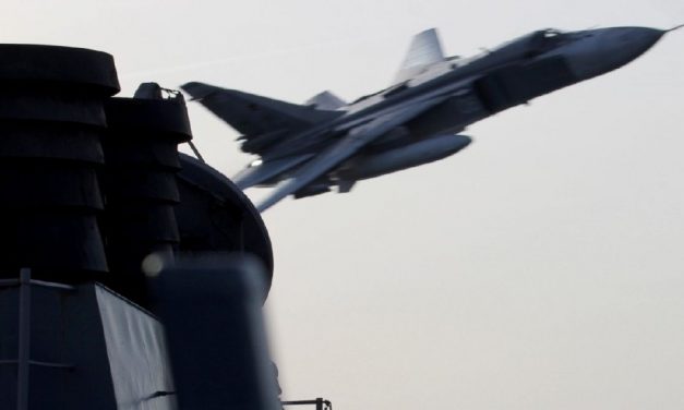 Russian Fighter Barrel Rolls Over U.S. Air Force Plane