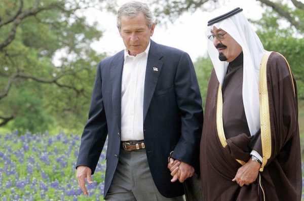 Bush-Saudi-Arabia