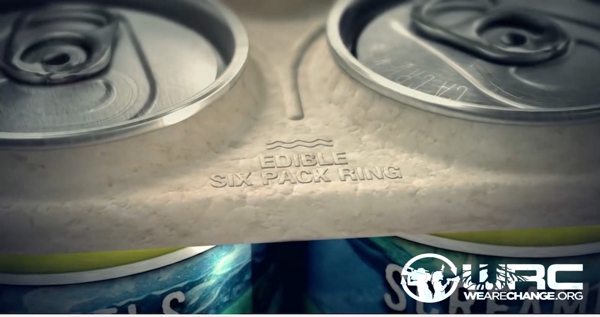 Beer Company Creates Edible Six-Pack Rings to Save Ocean