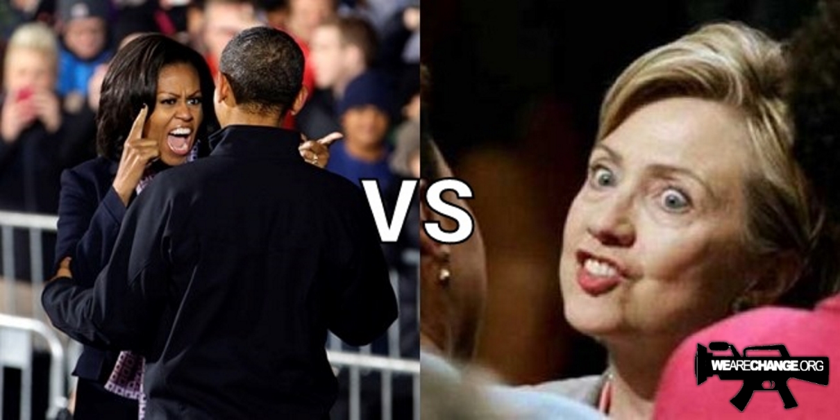 Headline wars: Michelle Obama HATES Hillary Clinton !