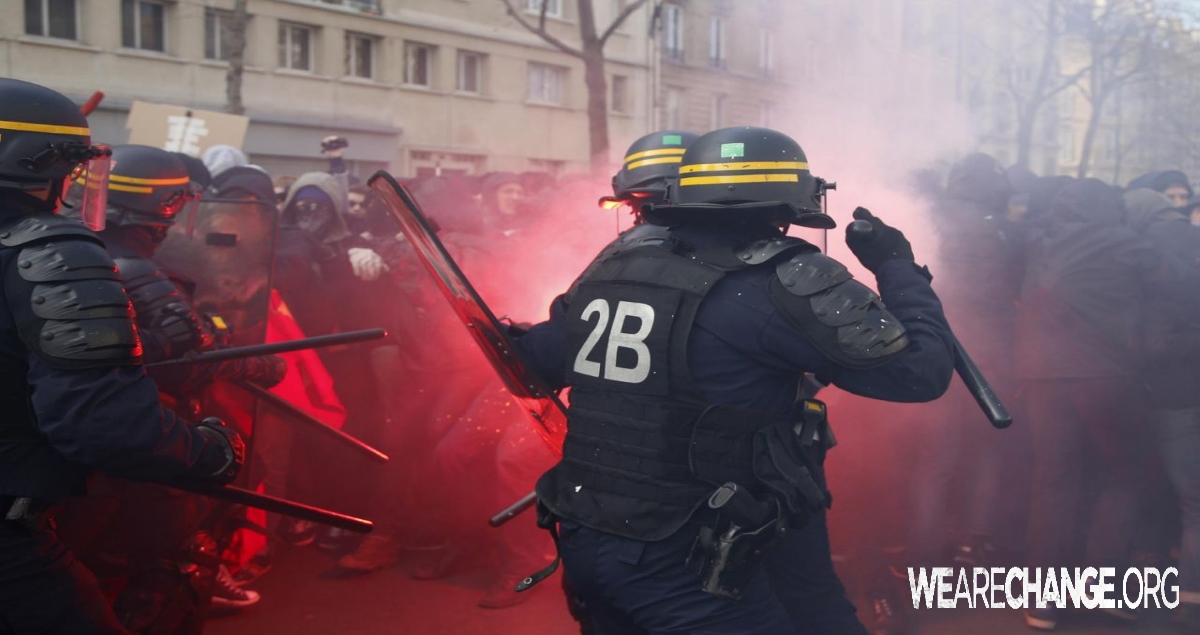 Chaos Strikes France As Austarity Strikes Escalate