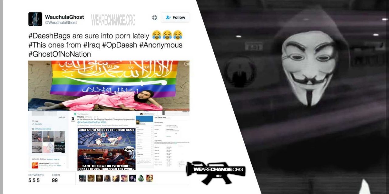 WRC EXCLUSIVE: Interview with Anonymous Hackers Hacking ISIS Accounts Trolling them with Gay Porn