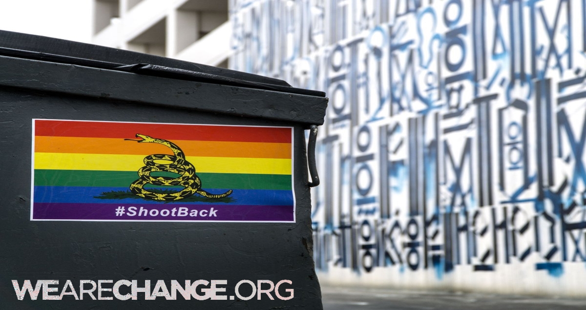 #ShootBack: L.A. Covered in Rainbow Colored Pro-Gun Posters !