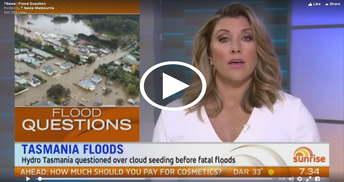 Weather Modification Exposed on Australian News