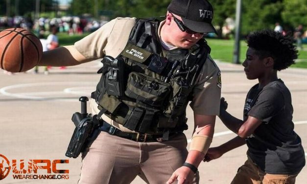 Police And Black Lives Matter Have A Cookout Together