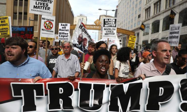 Anti-Trump Protest Breaks out RNC Convention Floor