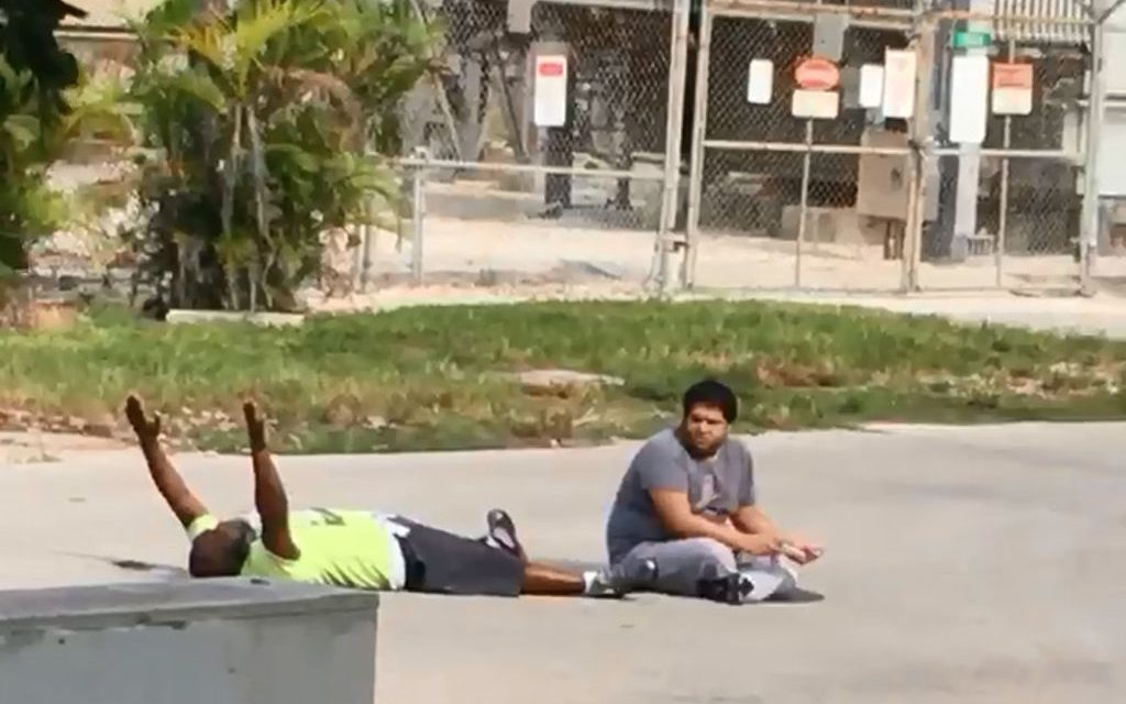BREAKING: Video Moments Before North Miami Police Shot An Unarmed Man