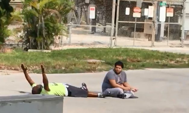 BREAKING: Video Moments Before North Miami Police Shot An Unarmed Man