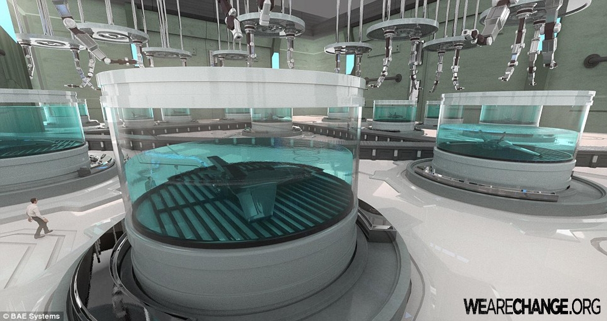 UK Defense Firm Wants to “Grow” Drones In Chemical Baths
