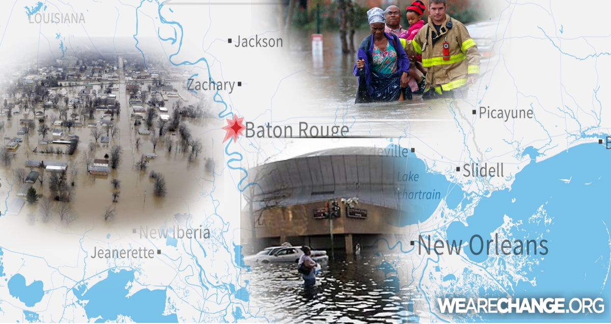 Catastrophic Flooding Leaves over 10,000 People In Shelters.