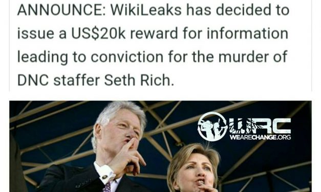 WikiLeaks Offers $20,000 Reward for Information on Murdered DNC Staffer Seth Rich