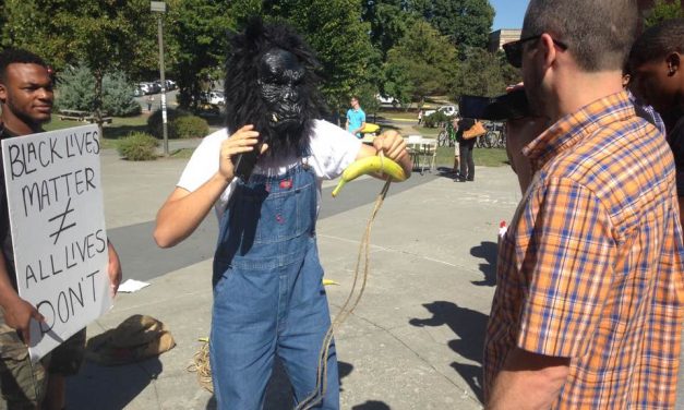 Free Speech? Hate Speech? Student Charged for Dressing Up As Gorilla at BLM Protest