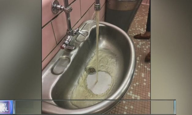 Student suspended after posting picture of discolored water in school bathroom