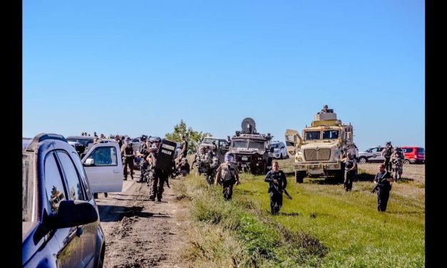 Breaking: Standing Rock Surrounded By Heavily Armed Police..