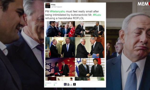 Dutch MP refuses to shake hands with Benjamin Netanyahu