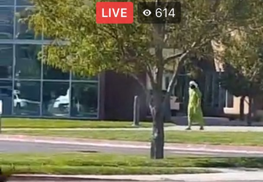 Watch: Woman Livestreams as Man Claims he Has Bomb Outside Utah Elementary School