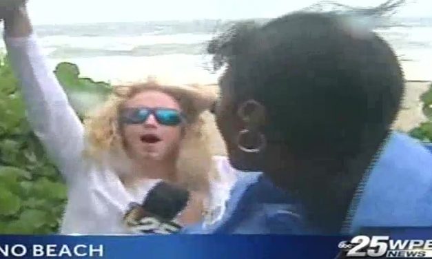 Florida Man Crashes Live Hurricane Coverage to Declare ‘Dicks Out for Harambe’