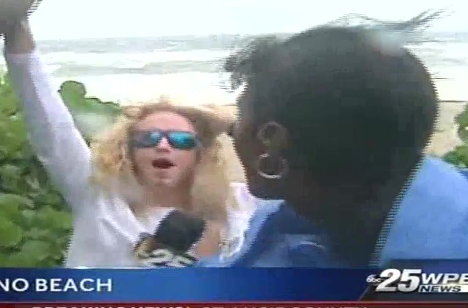 Florida Man Crashes Live Hurricane Coverage to Declare ‘Dicks Out for Harambe’