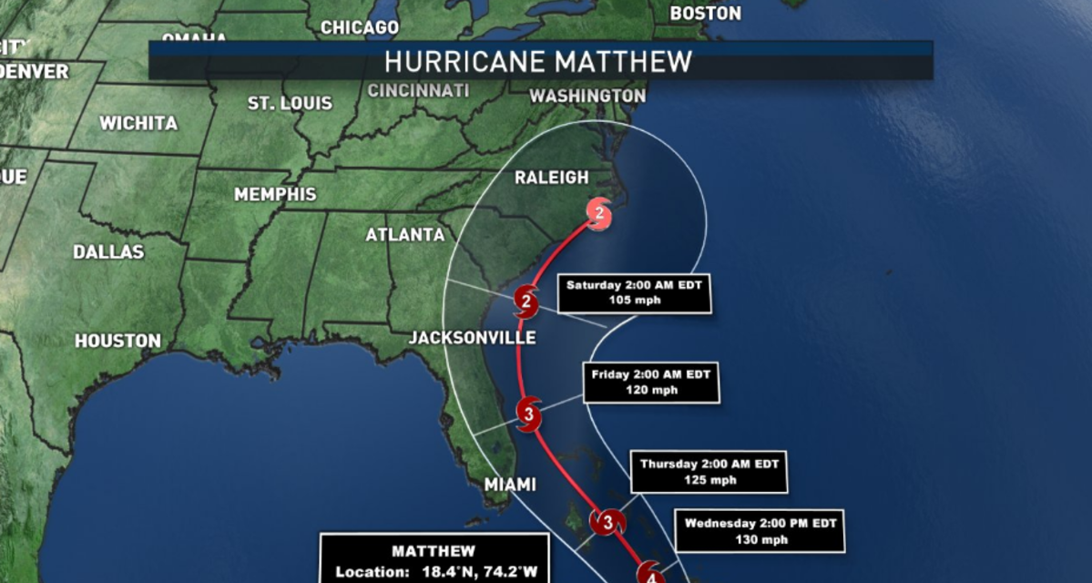 Breaking: South Carolina Governor Calls for Mandatory Evacuation before Hurricane.