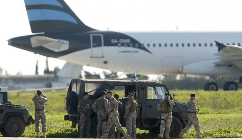 Hijacked Libyan Flight Lands in Malta With 118 on Board