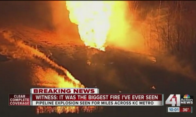 Mainstream Media is Silent After Major Pipeline Explosion North of Kansas City