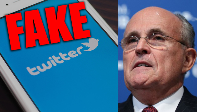 FAKE Rudy Giuliani Twitter Account Suspended Following Series of ‘PizzaGate’ Tweets