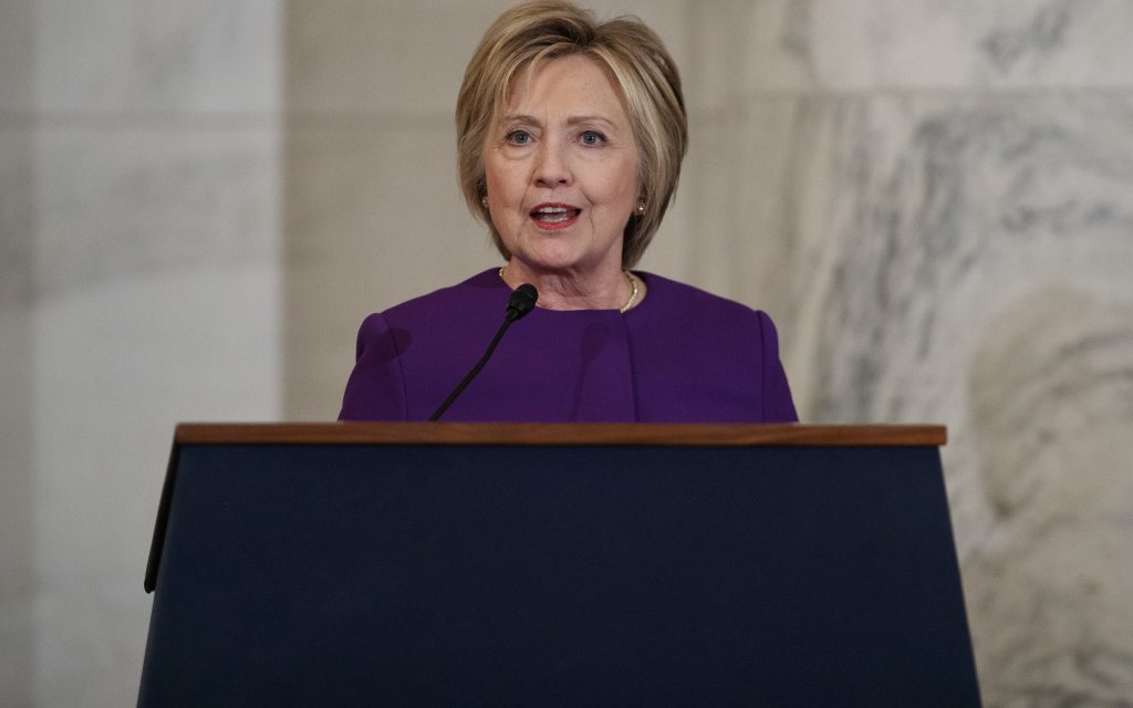 Hillary Clinton Calls For Congress To Go After Fake News… Despite Creating Fake News