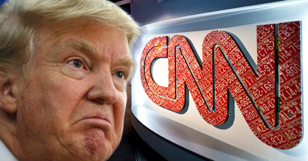 Trump Slams Corporate Media as ‘Garbage,’ Says CNN is ‘Fake News’