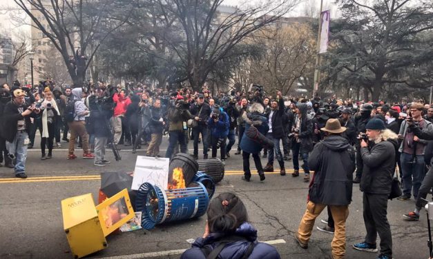 Protesters And Police Continue To Clash As DC Devolves Into An All Out War Zone