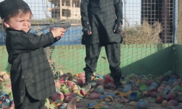 Nightmare ISIS Video Features Tiny Children Murdering Men Tied to Broken Carnival Rides